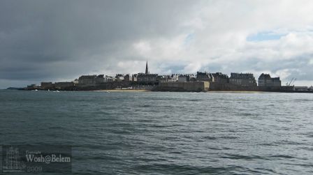 En baie de Saint-Malo, fév. 2010 En baie de Saint-Malo
